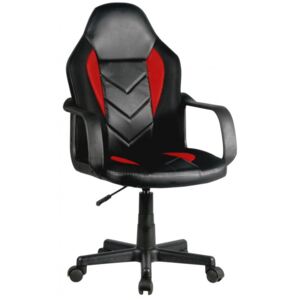 Lupara F4G FG-C18 scaun gaming și birou, culoare roșu, negru