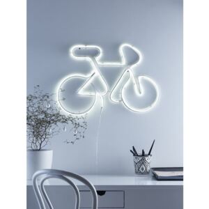 Decorațiune cu LED Markslöjd Bicycle, alb