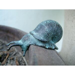 Statuie de bronz moderna Mini snail 6x3x7 cm