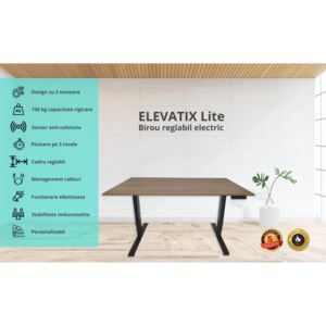 Birou reglabil electric ELEVATIX Lite