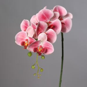 Orhidee artificiala fir roz - 83 cm