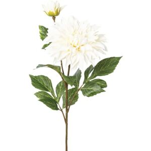 Floare artificiala Dalie H 78 cm crem