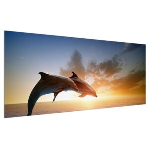 Tablou cu delfinii (Modern tablou, K011358K12050)