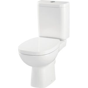 Set WC compact Cersanit Facile, incl. capac WC, duroplast antibacterian