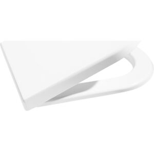 Capac WC Roca Nexo duroplast, inchidere simpla, alb 54x36 cm
