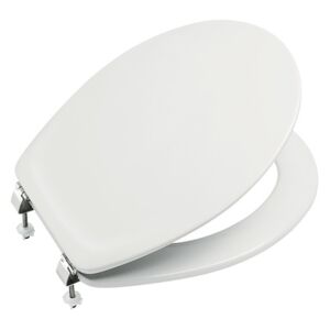 Capac WC Roca Victoria duroplast, inchidere lenta, alb 42,5x35,5 cm
