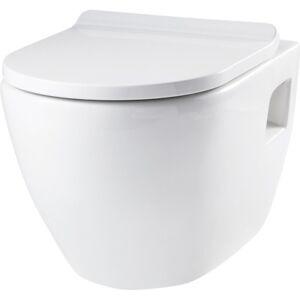 Form & style Set WC suspendat Nevis alb, incl. capac WC