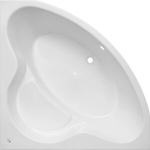 Cada baie simetrica pe colt Belform Equilibra, acril sanitar, 140x140 cm, 280 l