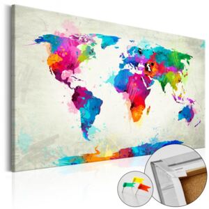 Tablou din plută - An Explosion of Colors 120x80 cm