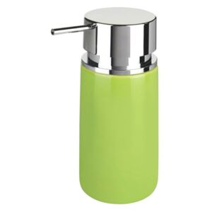 Dispenser verde/argintiu din ceramica si plastic 250 ml Silo Green Wenko