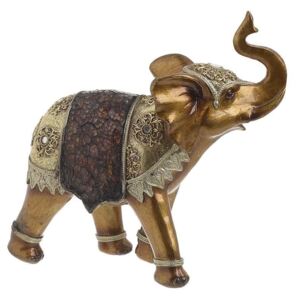 Elefant decor rasina Golden Bronze 25 cm x 24 cm