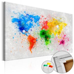 Tablou din plută - Expressionism of the World 120x80 cm