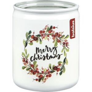 Lumanare parfumata in pahar White Merry Christmas
