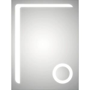 Oglinda baie cu iluminare LED DSK Silver Arrow, IP 24, 60x80 cm