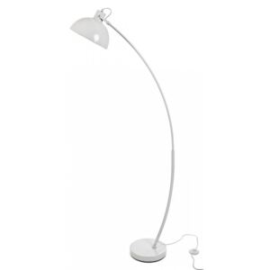 Lampadar alb din metal 142 cm White Floor Lamp Versa Home
