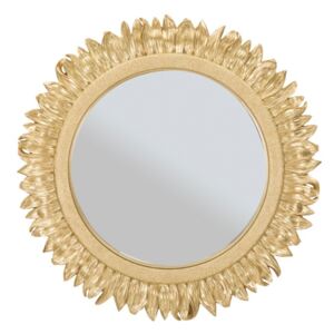 Oglindă de perete cu ramă din fier Mauro Ferretti Glam Petalo, ⌀ 42,5 cm