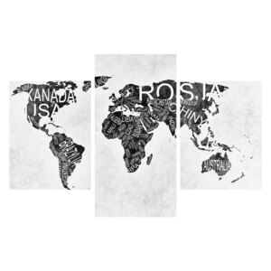 Tablou cu harta lumii (K011854K90603PCS)