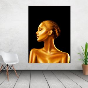 Tablou canvas Gold Girl