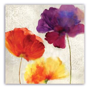 Tablou Canvas - Floral, Vintage, Papadie
