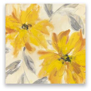 Tablou Canvas - Floral, Flori, Galben