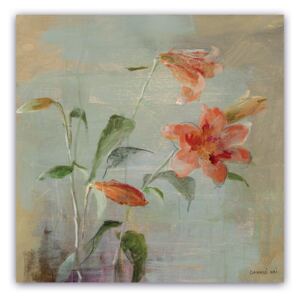 Tablou Canvas -Narcisa, Vintage, Roz