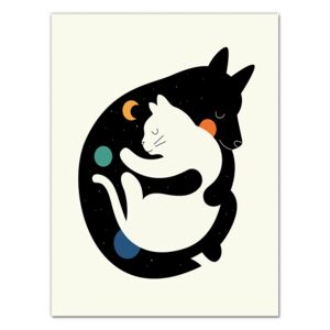 Tablou Canvas - Animale, Pisica, Caine