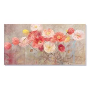 Tablou Canvas - Flori salbatice de mac I, Retro
