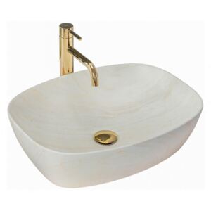 Lavoar Freja Ivory ceramica sanitara – 51 cm