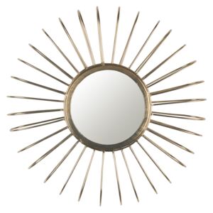 Oglinda metal auriu 50cm Selena