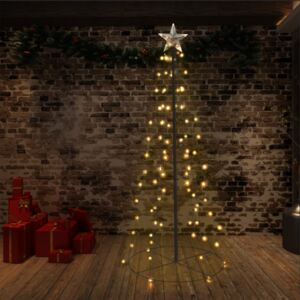 Brad Crăciun conic, 72x180 cm, 96 LED-uri, interior & exterior