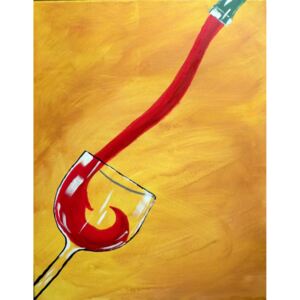 The Red tablou canvas pentru bucatarie & bar