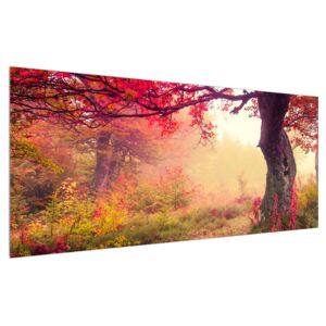 Tablou cu peisaj de pădure toamna (Modern tablou, K012510K12050)