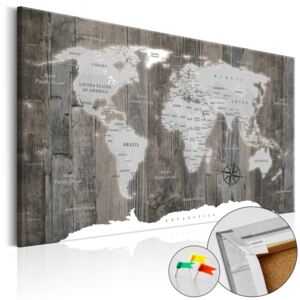 Tablou din plută - World of Wood 90x60 cm