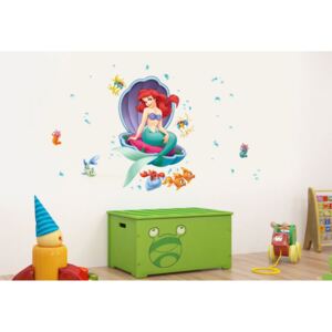 AG Design Little Mermaid - autocolant de perete 65x85 cm