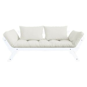Canapea extensibilă Karup Design Bebop White/Natural