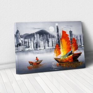 Tablou Canvas - Hong Kong