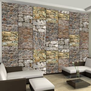 Tapet - Puzzle with stones role 50x1000 cm