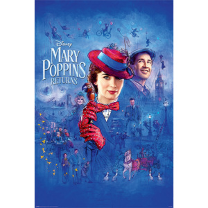 Mary Poppins Revine - Spit Spot Poster, (61 x 91,5 cm)
