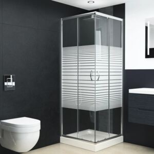 Cabină de duș, 70 x 70 x 185 cm, sticlă securizată