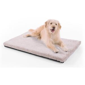 Brunolie Luna, pat pentru câine, pernă pentru câine, lavabil, ortopedic, antiderapant, spumă cu memorie, dimensiunea M (80 x 5 x 55 cm)