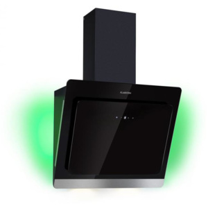 Klarstein Aurora Eco 60, hotă de aspirație, 550 m³/h, afișaj LED, negru