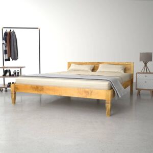 Cadru de pat, lemn masiv de mango, 160 cm