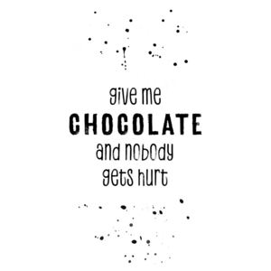 Ilustrare GIVE ME CHOCOLATE AND NOBODY GETS HURT, Melanie Viola