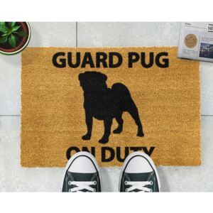 Preș Artsy Doormats Guard Pug, 40 x 60 cm