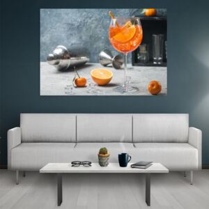 Tablou canvas Orange Drink 120x80 cm