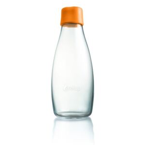 Sticlă cu garanție pe viață ReTap, 500 ml, portocaliu