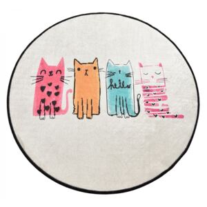 Covoras de baie, Alessia Home, Baby Cats DJT, 100 cm
