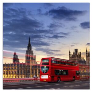 Tablou cu Londra cu autobuz (Modern tablou, K011185K3030)