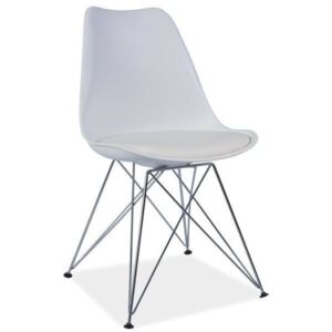 Scaun MH2034, Culoare: Alb