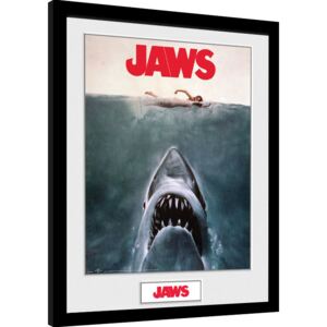 Jaws - Key Art Afiș înrămat